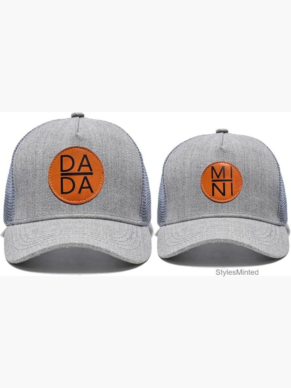 Dad and Kid Matching Snapback Hats Set of 2 Daddy and Me Caps